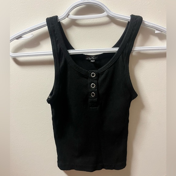 Black tank top - Picture 1 of 2